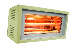 Calefactores infrarrojos para exteriores, incluso en condiciones hºmedas (IPX5)