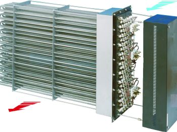 Modelos TFAN. Baterías para calentamiento de aire hasta 250 C